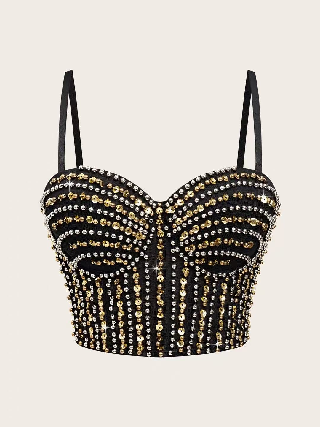women fashion stone bra