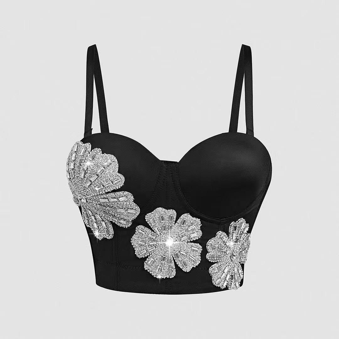 women fashion stone bra