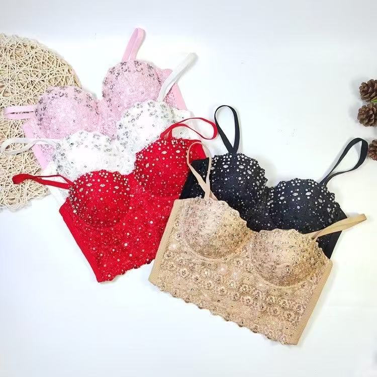 women fashion stone bra