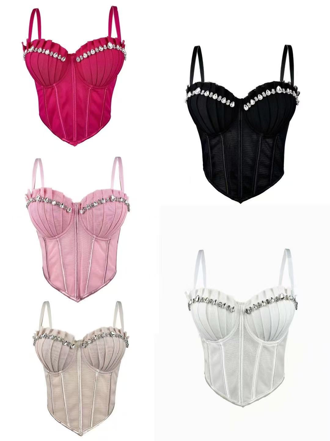 women fashion stone bra