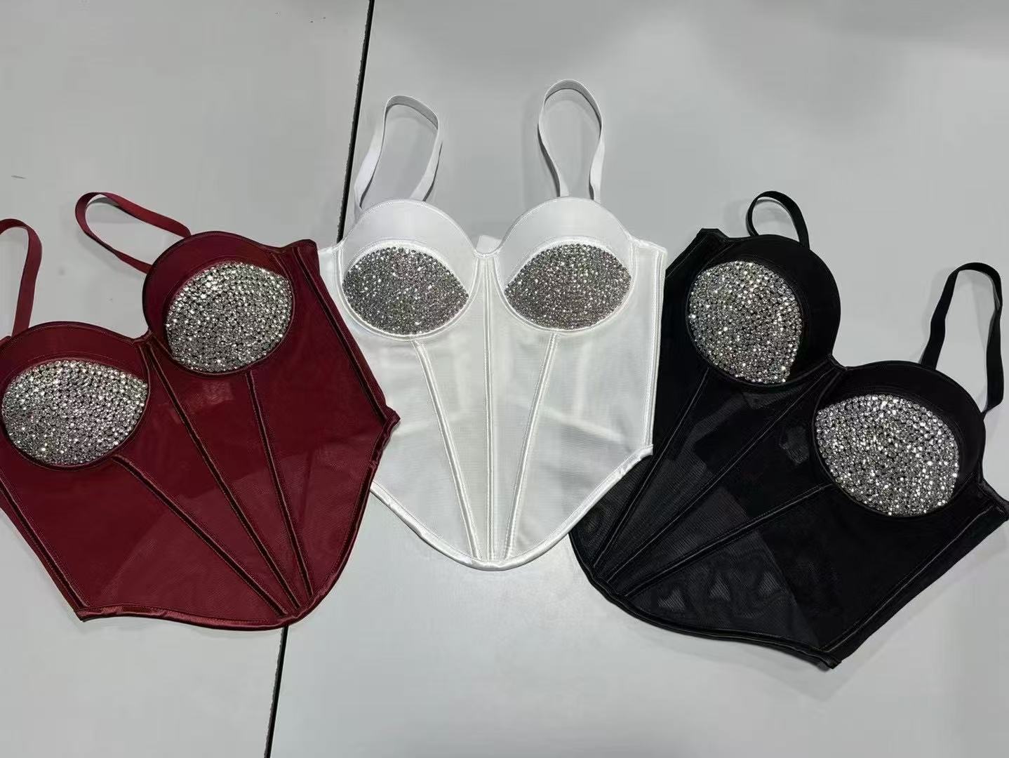 women fashion stone bra