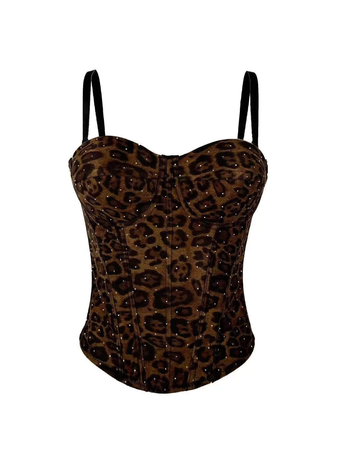 women fashion tiger bra