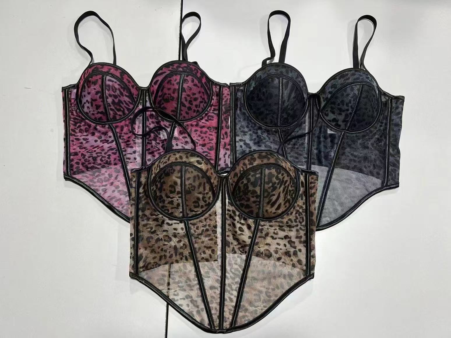 women fashion tiger bra